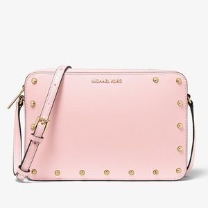 Authentic MICHAEL KORS Sandrine crossbody in Powder Blush